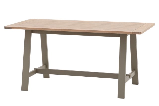 Gallery Direct Eton Painted Prairie 160cm Trestle Table Gallery Direct Eton Painted Prairie 160cm Trestle Table