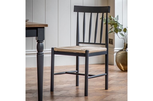 Gallery Direct Eton Painted Meteor Set Of 2 Dining Chairs Gallery Direct Eton Painted Meteor Set Of 2 Dining Chairs