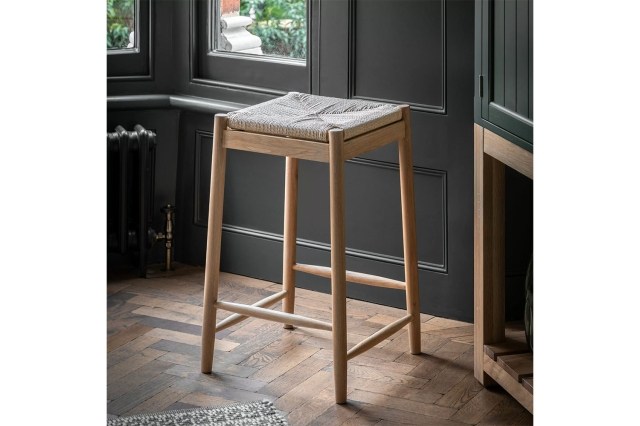 Gallery Direct Eton Rope Stool Gallery Direct Eton Rope Stool