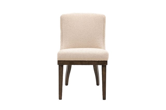 Gallery Direct Set of 2 Kelvedon Dining Chairs in Taupe Boucle Gallery Direct Set of 2 Kelvedon Dining Chairs in Taupe Boucle