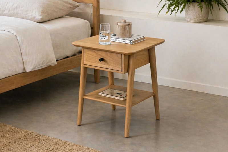 Gallery Direct Hatfield Natural Oak Bedside Table Gallery Direct Hatfield Natural Oak Bedside Table