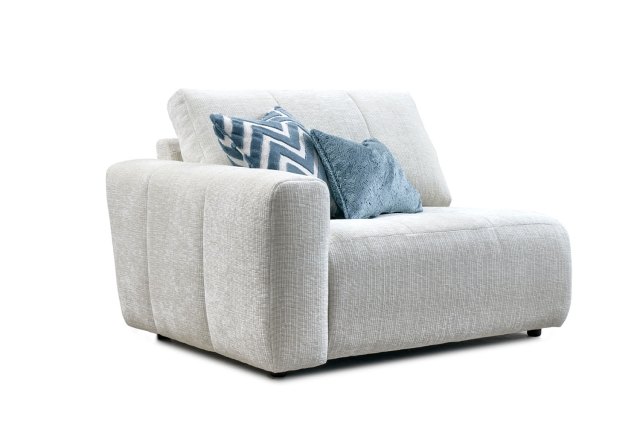 Opulent Fabric Modular Large Sofa Section Opulent Fabric Modular Large Sofa Section