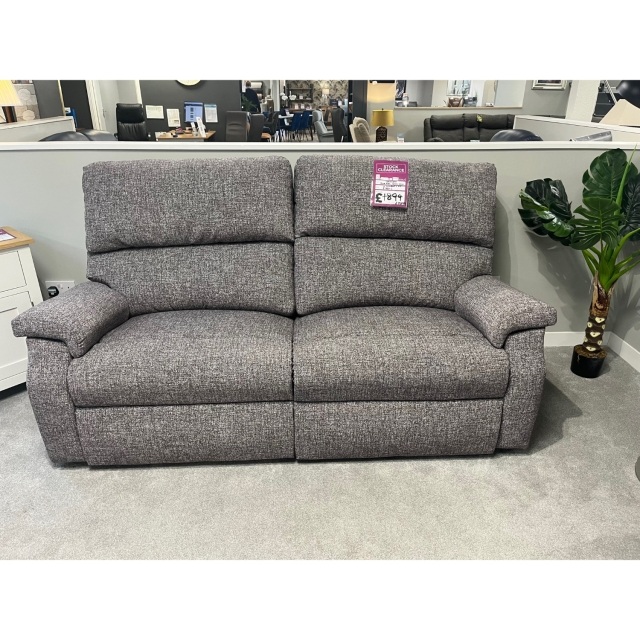 Ex-Display Redruth - Celebrity Furniture Newstead 3 Seater Recliner Sofa with Lumbar and Headrest Ex-Display Redruth - Celebrity Furniture Newstead 3 Seater Recliner Sofa with Lumbar and Headrest