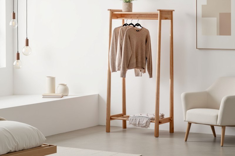 Gallery Direct Wycombe Oak Open Wardrobe Gallery Direct Wycombe Oak Open Wardrobe