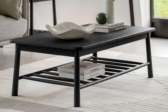 Gallery Direct Wycombe Black Oak Coffee Table Gallery Direct Wycombe Black Oak Coffee Table