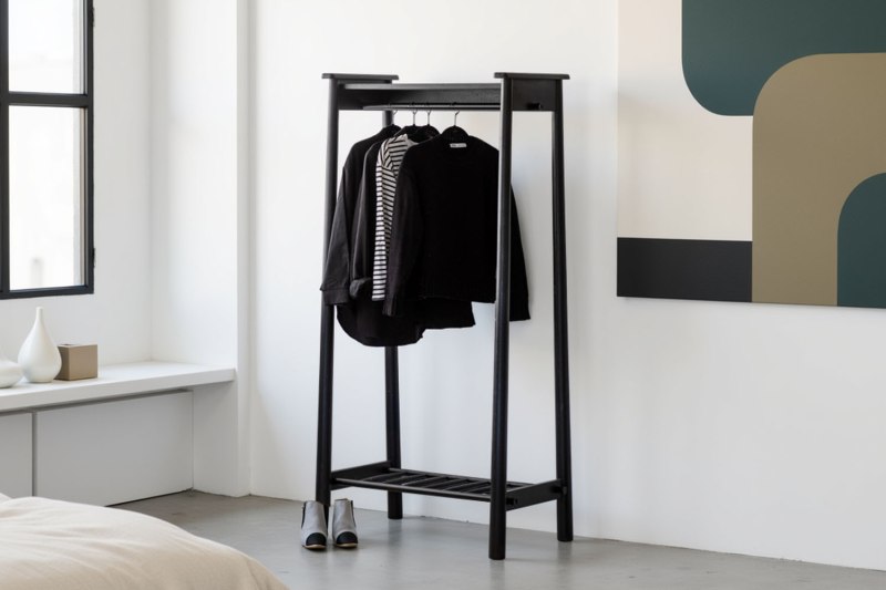 Gallery Direct Wycombe Black Oak Open Wardrobe Gallery Direct Wycombe Black Oak Open Wardrobe