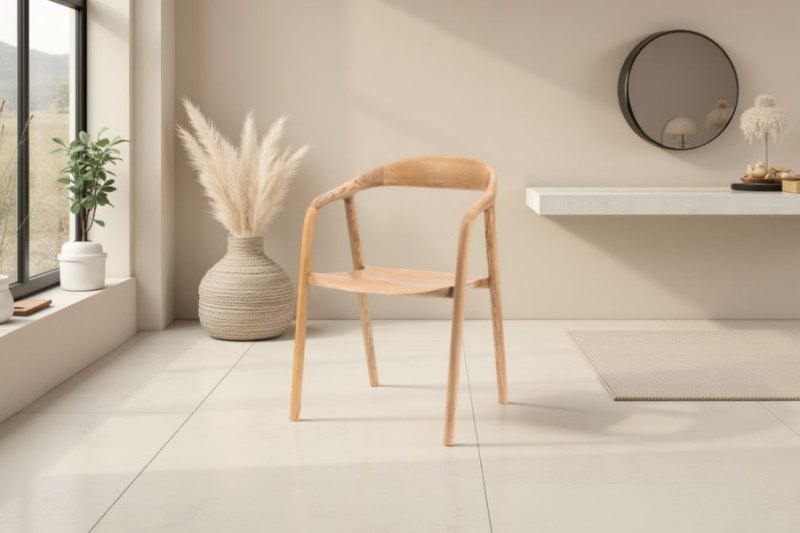 Gallery Direct Madrid Wooden Dining Chair in Oak (Pair) Gallery Direct Madrid Wooden Dining Chair in Oak (Pair)