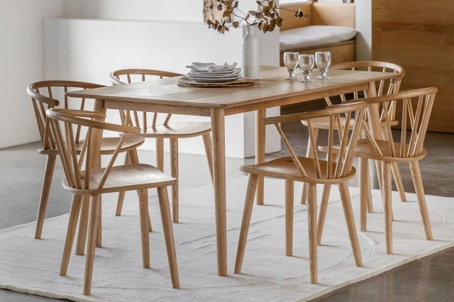 Gallery Direct Milano Oak Dining Table Gallery Direct Milano Oak Dining Table