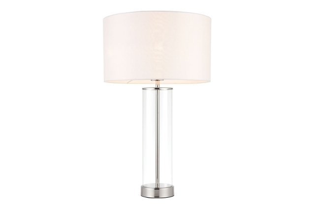 Gallery Direct Lessina Table Lamp Bright Nickel Gallery Direct Lessina Table Lamp Bright Nickel
