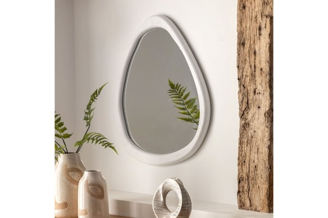 Gallery Direct Como Mirror Pebble 1 620x665mm Gallery Direct Como Mirror Pebble 1 620x665mm