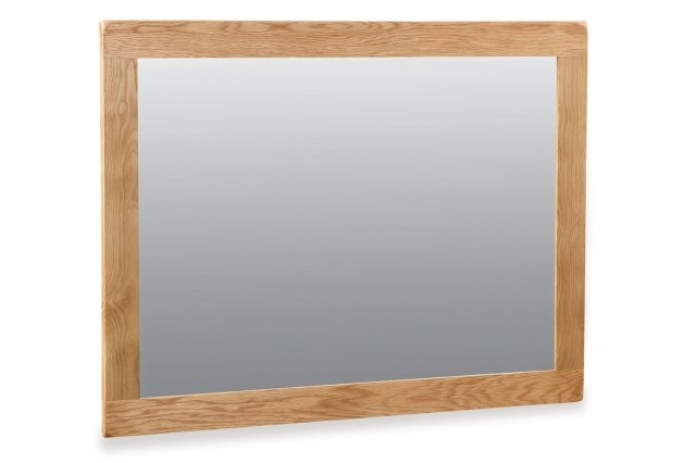 Salisbury Waxed Premium Oak Wall Mirror Salisbury Waxed Premium Oak Wall Mirror
