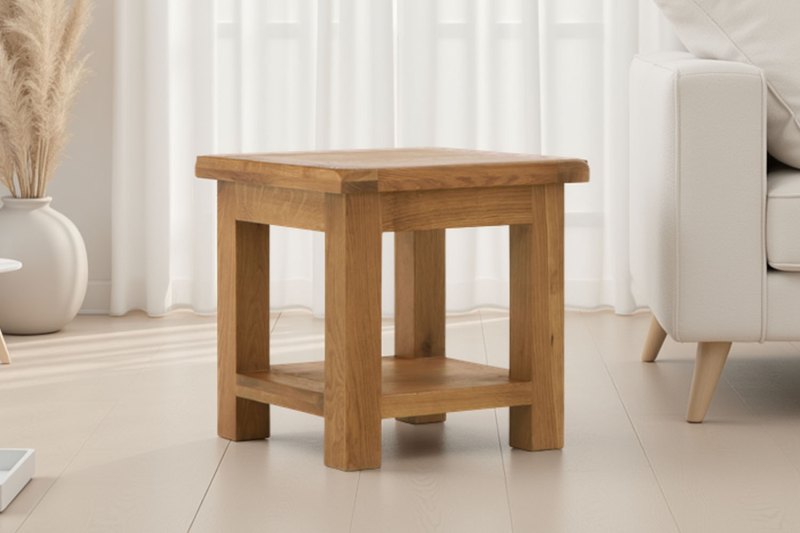 Salisbury Waxed Premium Oak Lamp Table Salisbury Waxed Premium Oak Lamp Table