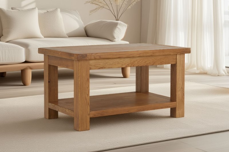 Salisbury Waxed Premium Oak Coffee Table Salisbury Waxed Premium Oak Coffee Table