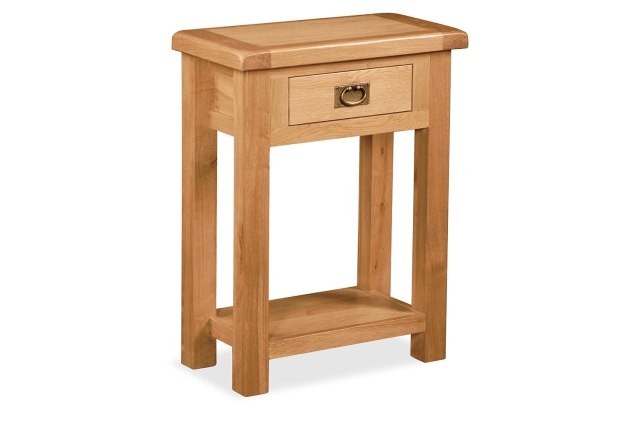 Salisbury Waxed Premium Oak Telephone Table Salisbury Waxed Premium Oak Telephone Table