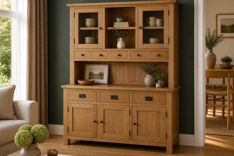Salisbury Waxed Premium Oak Large Dresser Salisbury Waxed Premium Oak Large Dresser
