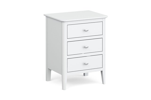 Hampstead Painted White Bedside Table Hampstead Painted White Bedside Table