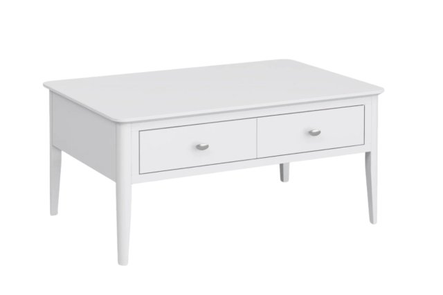 Hampstead Painted White Coffee Table Hampstead Painted White Coffee Table