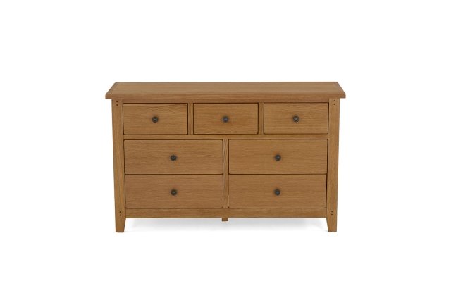 Burford Country Oak 3 Over 4 Chest of Drawers Burford Country Oak 3 Over 4 Chest of Drawers