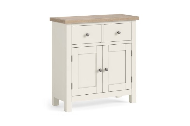 Modern Country Painted Oak Coconut White Small Sideboard Modern Country Painted Oak Coconut White Small Sideboard
