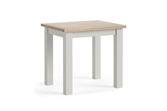 Modern Country Painted Oak Stone Grey Bistro Dining Table Modern Country Painted Oak Stone Grey Bistro Dining Table
