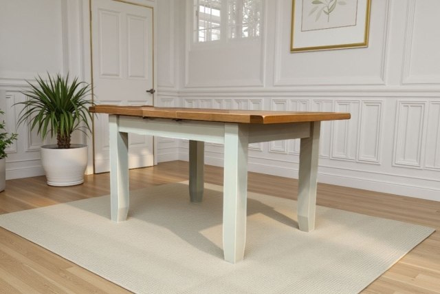 Cotswold White Small Extending Dining Table Cotswold White Small Extending Dining Table