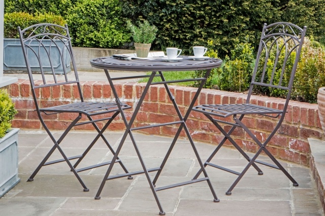 Gallery Direct Burano Outdoor Bistro Set Ember Gallery Direct Burano Outdoor Bistro Set Ember