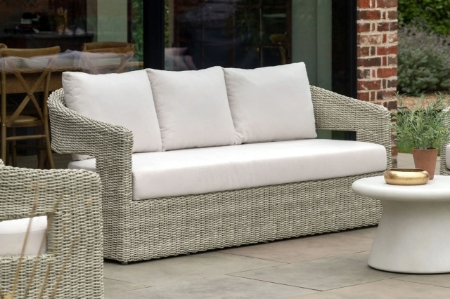 Gallery Direct Hvar Outdoor 3 Seater Sofa Gallery Direct Hvar Outdoor 3 Seater Sofa