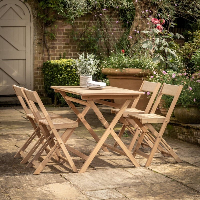 Gallery Direct Lindos Acacia Lindos Folding Dining Set Gallery Direct Lindos Acacia Lindos Folding Dining Set
