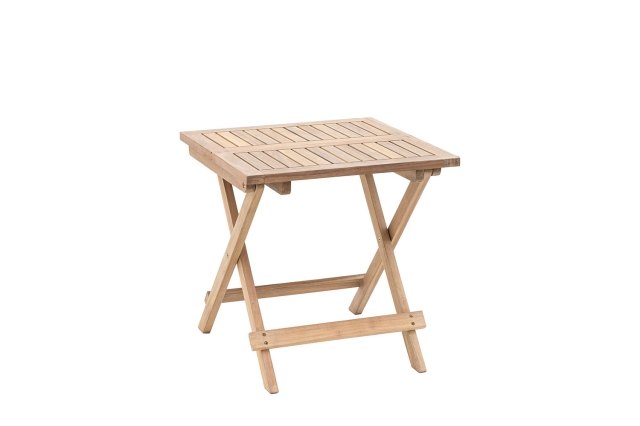 Gallery Direct Lindos Acacia Folding Side Table Gallery Direct Lindos Acacia Folding Side Table
