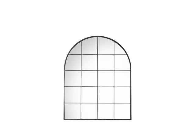 Gallery Direct Hampstead Arch Mirror Black 760x950mm Gallery Direct Hampstead Arch Mirror Black 760x950mm