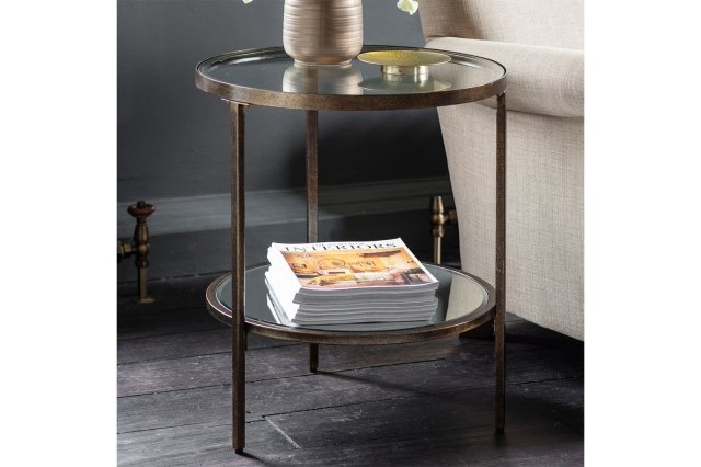 Gallery Direct Hudson Bronze Side Table Gallery Direct Hudson Bronze Side Table