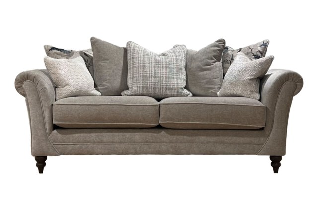Dandy Fabric 4 Seater Sofa - Pillow Back Dandy Fabric 4 Seater Sofa - Pillow Back