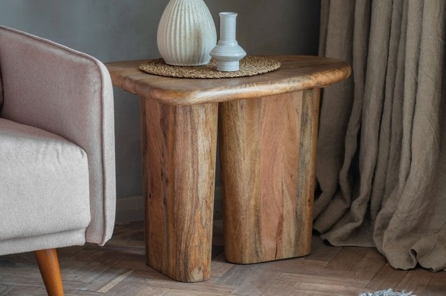 Gallery Direct Hoffman Mango Wood Side Table Gallery Direct Hoffman Mango Wood Side Table