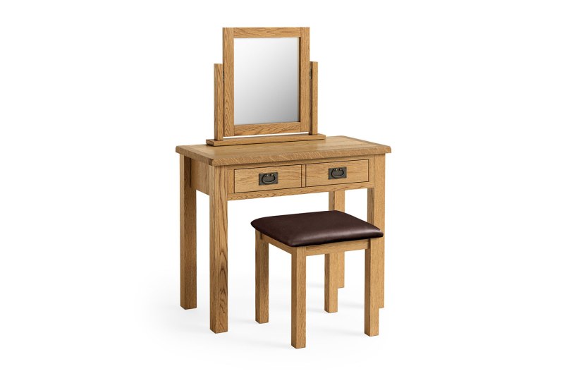Salisbury Lite Oak Dressing Table Set Salisbury Lite Oak Dressing Table Set