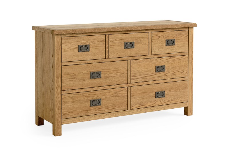 Salisbury Lite Oak 3 Over 4 Chest of Drawers Salisbury Lite Oak 3 Over 4 Chest of Drawers