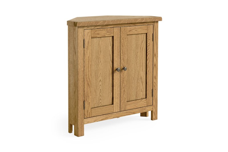 Salisbury Lite Oak Corner Cupboard Salisbury Lite Oak Corner Cupboard