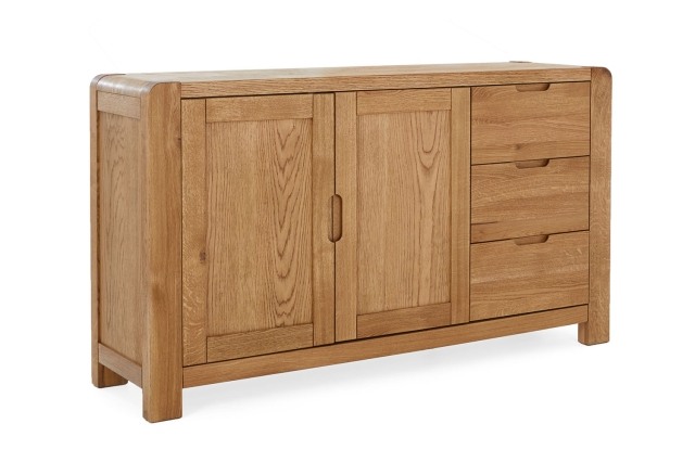 Bergen Solid Oak Large Sideboard Bergen Solid Oak Large Sideboard
