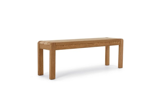 Bergen Solid Oak 130cm Large Bench Bergen Solid Oak 130cm Large Bench