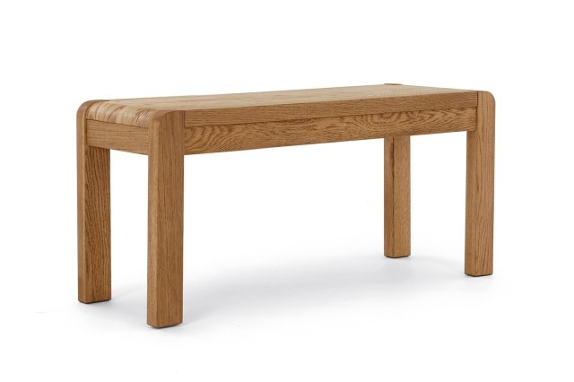 Bergen Solid Oak 110cm Small Bench Bergen Solid Oak 110cm Small Bench