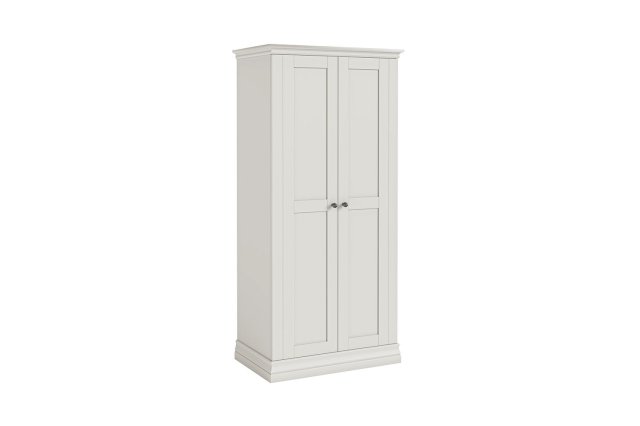 Bordeaux Painted Cotton Full Hanging Wardrobe Bordeaux Painted Cotton Full Hanging Wardrobe