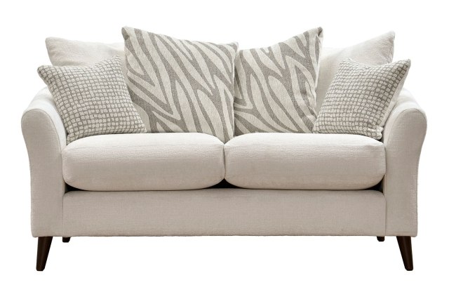 Milly Fabric 2 Seater Sofa - Pillow Back Milly Fabric 2 Seater Sofa - Pillow Back
