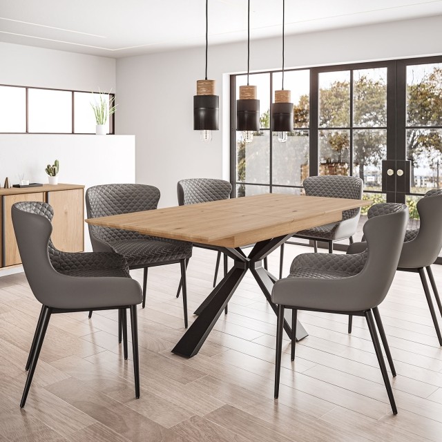 Industrial Style 200cm Dining Bench Artwood Home Mango Wood