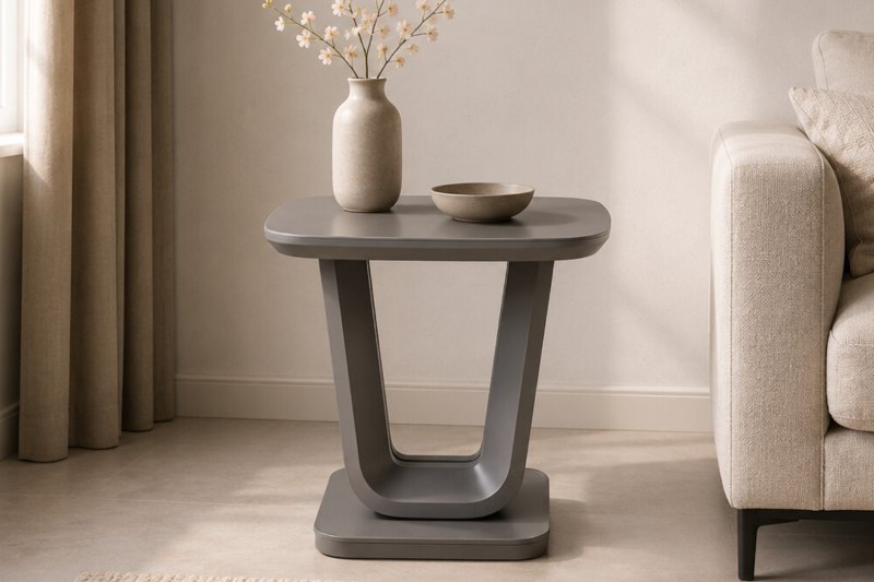 New Vida Living Lazzaro Lamp Table New Vida Living Lazzaro Lamp Table