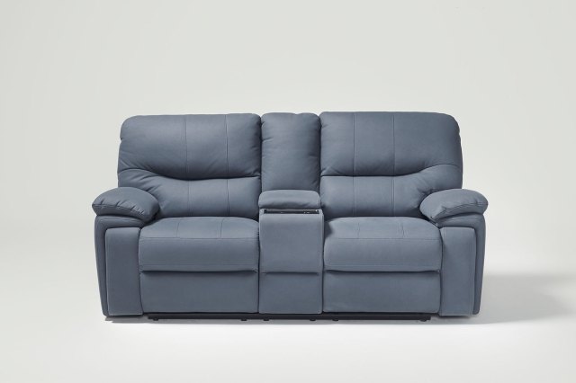 Quantum Cinematic 2 Seater Power Recliner Sofa with Headrest and iTable Console Quantum Cinematic 2 Seater Power Recliner Sofa with Headrest and iTable Console