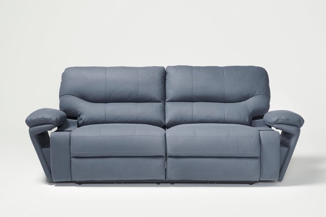 Quantum Cinematic 2 Seater Power Recliner Sofa with Headrest and iTable Arm Quantum Cinematic 2 Seater Power Recliner Sofa with Headrest and iTable Arm