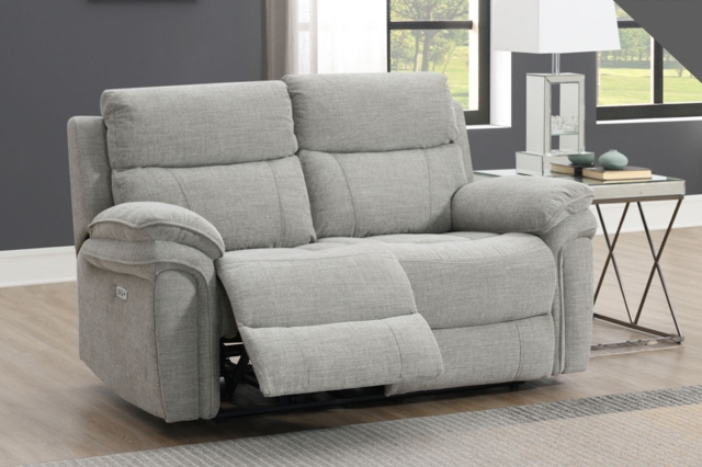 Harrow 2 Seater Sofa Electric Recliner in Light Grey Harrow 2 Seater Sofa Electric Recliner in Light Grey