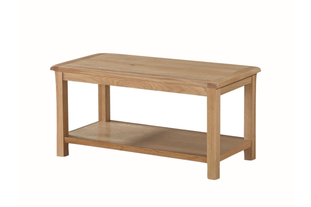 Kilmore Oak Coffee Table with Shelf Kilmore Oak Coffee Table with Shelf