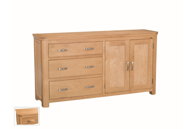 Treviso Oak Large Sideboard Treviso Oak Large Sideboard