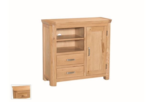 Treviso Oak Media Unit Sideboard Treviso Oak Media Unit Sideboard