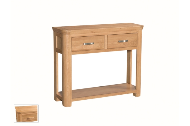 Treviso Oak Large Console Table Treviso Oak Large Console Table